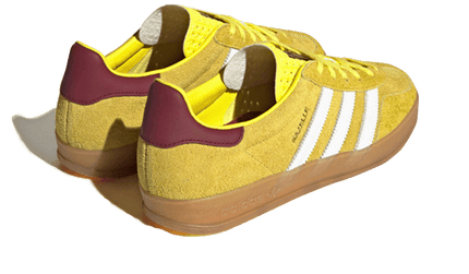 Adidas Gazelle Indoor Bright Yellow Burgundy - Exclufy