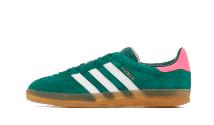 Adidas Gazelle Indoor Collegiate Green Lucid Pink - Exclufy