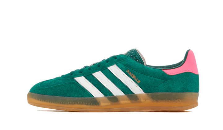 Adidas Gazelle Indoor Collegiate Green Lucid Pink - Exclufy