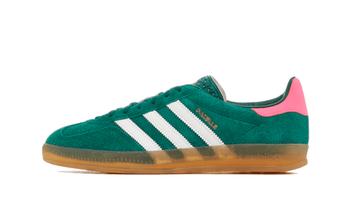 Adidas Gazelle Indoor Collegiate Green Lucid Pink - Exclufy