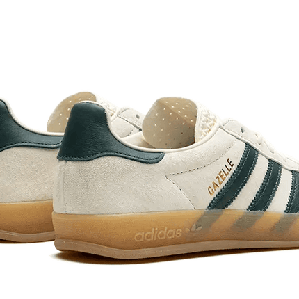 Adidas Gazelle Indoor Cream White Collegiate Green Gum - Exclufy