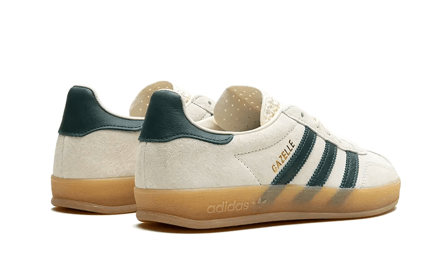 Adidas Gazelle Indoor Cream White Collegiate Green Gum - Exclufy