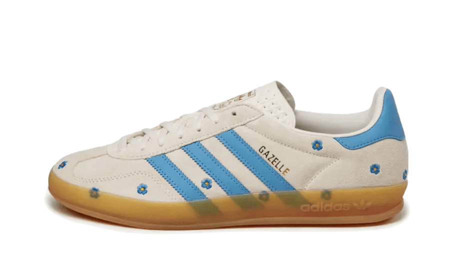 Adidas Gazelle Indoor Light Blue Floral - Exclufy