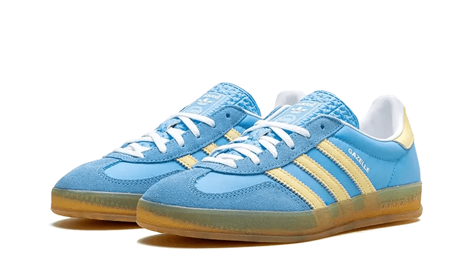 Adidas Gazelle Indoor Semi Blue Burst Almost Yellow - Exclufy