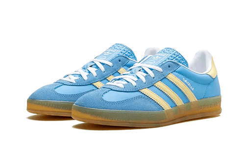 Adidas Gazelle Indoor Semi Blue Burst Almost Yellow - Exclufy