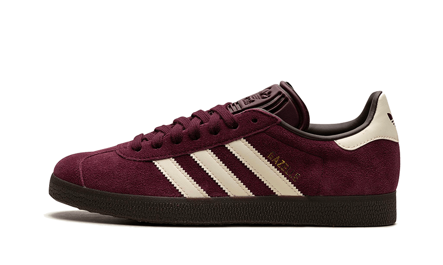 Adidas Gazelle Maroon Chalk White