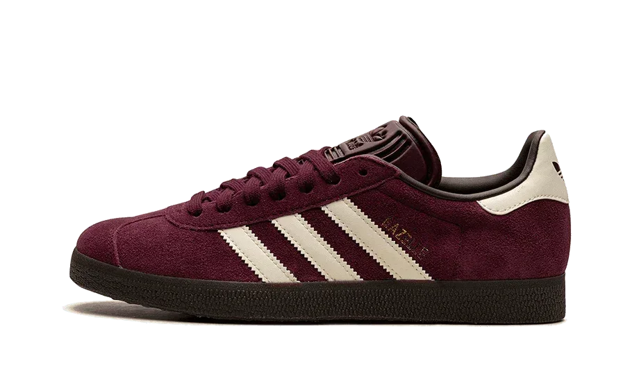 Adidas Gazelle Maroon Chalk White - Exclufy
