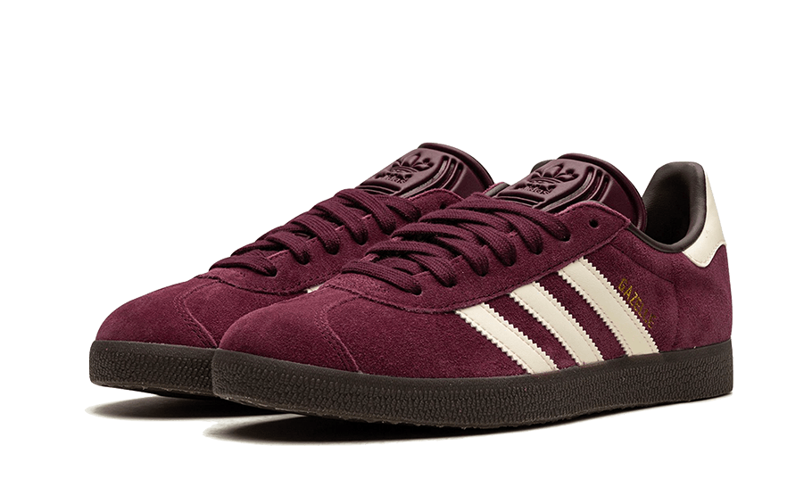 Adidas Gazelle Maroon Chalk White