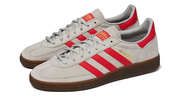 Adidas Handball Spezial Grey Two Hi-Res Red - Exclufy