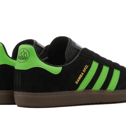 Adidas Samba Deco SPZL Core Black Lucid Lime - Exclufy