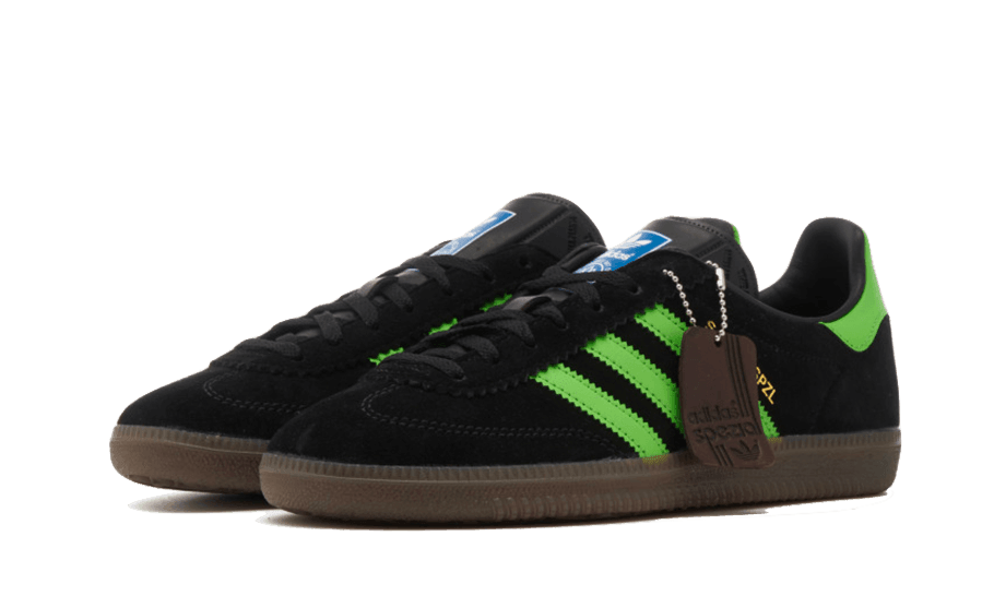 Adidas Samba Deco SPZL Core Black Lucid Lime - Exclufy