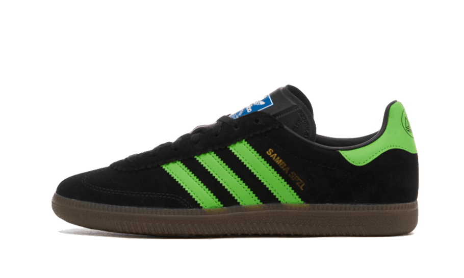 Adidas Samba Deco SPZL Core Black Lucid Lime - Exclufy