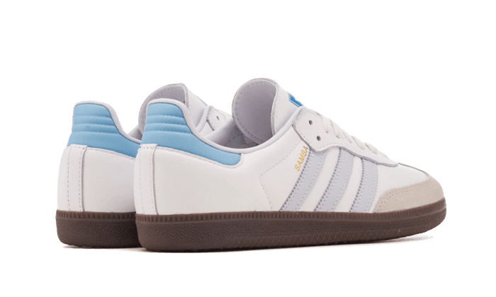 Adidas Samba OG Core White Halo Blue - Exclufy