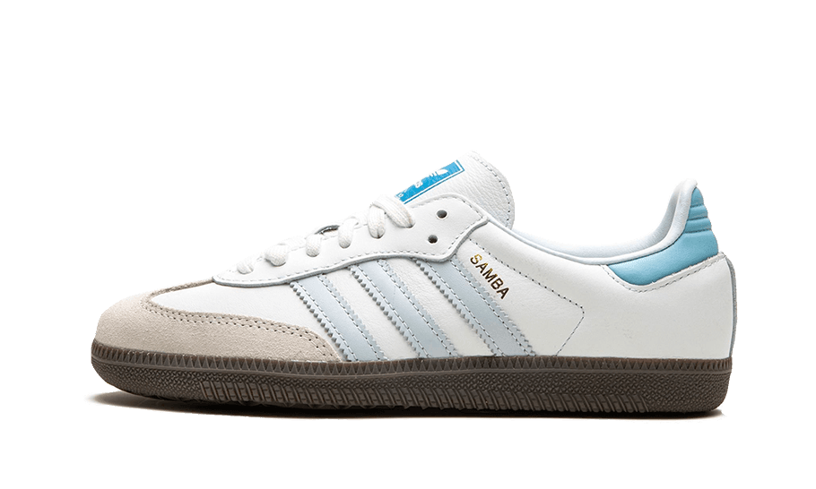 Adidas Samba OG Core White Halo Blue - Exclufy