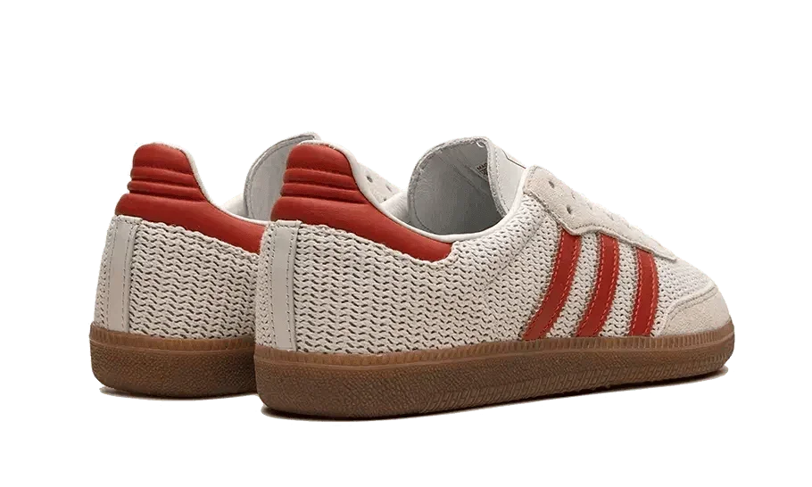 Adidas Samba OG Crystal White Preloved Red - Exclufy