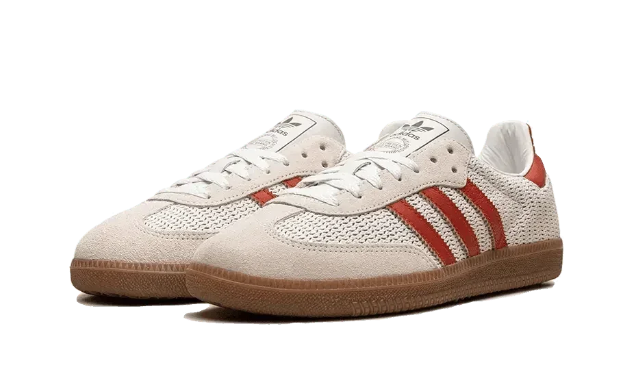 Adidas Samba OG Crystal White Preloved Red - Exclufy