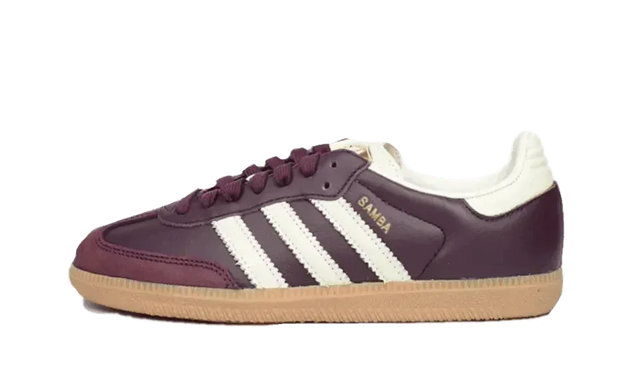 Adidas Samba OG Maroon Crewht Gold - Exclufy
