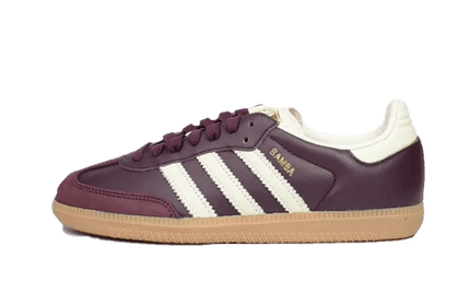 Adidas Samba OG Maroon Crewht Gold