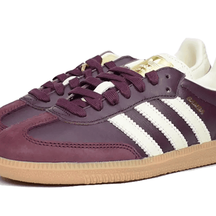 Adidas Samba OG Maroon Crewht Gold