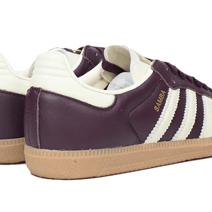 Adidas Samba OG Maroon Crewht Gold