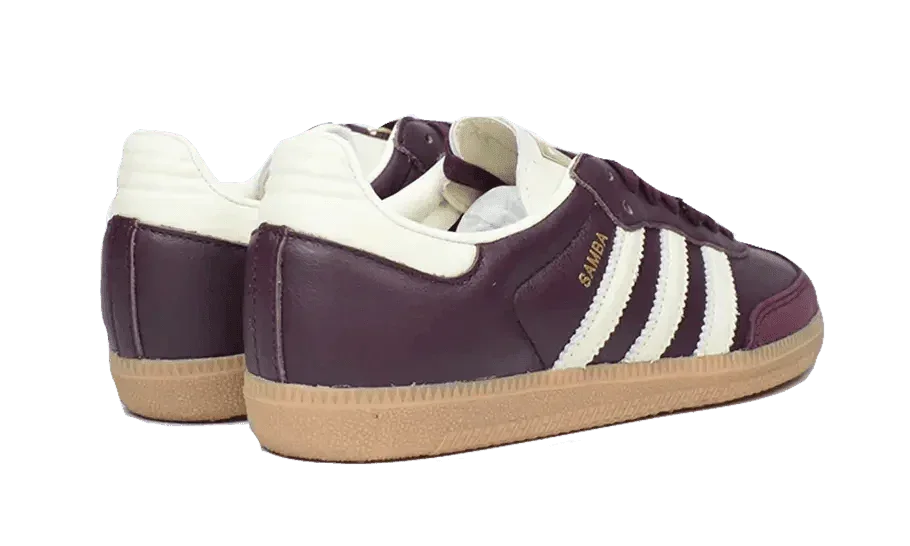 Adidas Samba OG Maroon Crewht Gold - Exclufy
