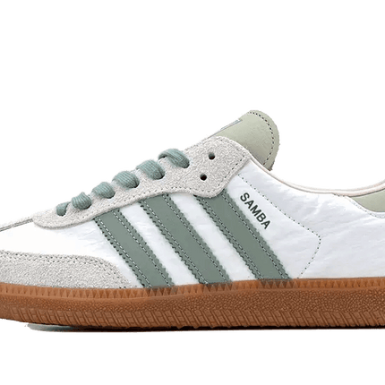 Adidas Samba OG Cloud White Silver Green - Exclufy