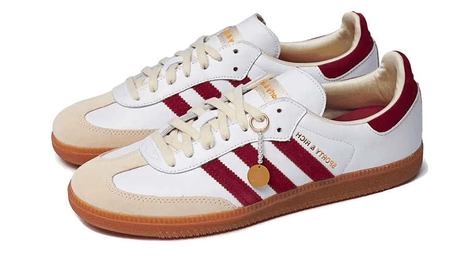 Adidas Samba OG Sporty & Rich White Core Burgundy - Exclufy