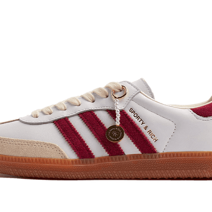 Adidas Samba OG Sporty & Rich White Core Burgundy - Exclufy