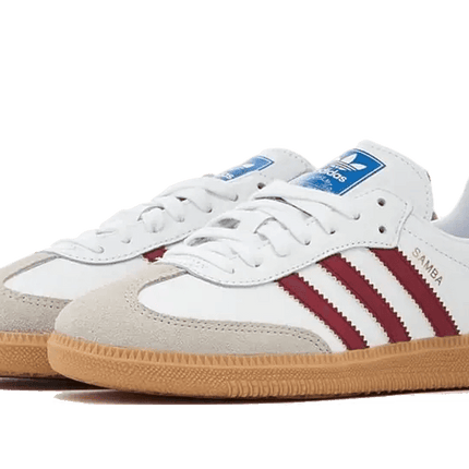 Adidas Samba OG White Burgundy Gum - Exclufy