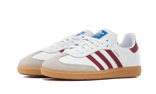 Adidas Samba OG White Burgundy Gum - Exclufy