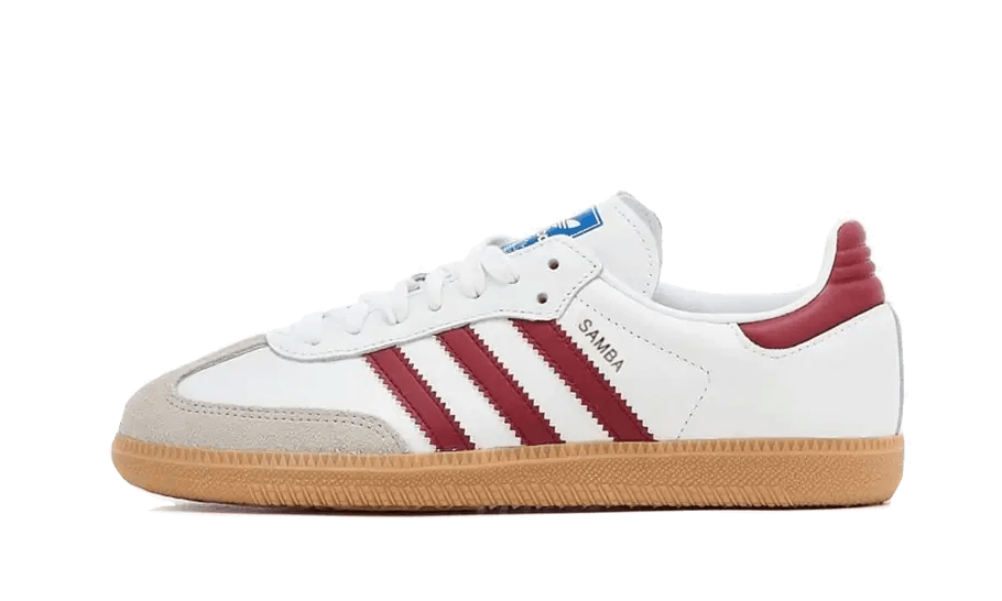 Adidas Samba OG White Burgundy Gum - Exclufy