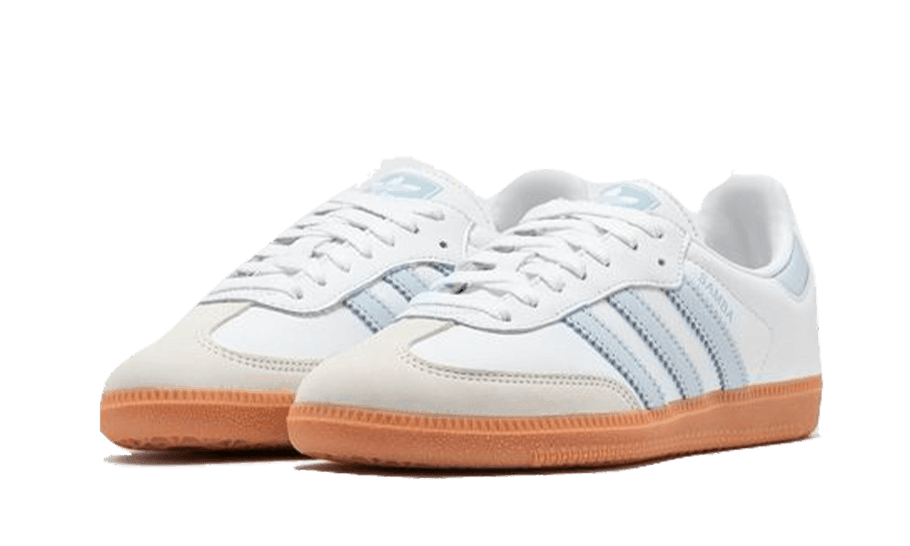 Adidas Samba OG White Halo Blue Gum - Exclufy