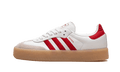 Adidas Sambae White Better Scarlet Gum - Exclufy