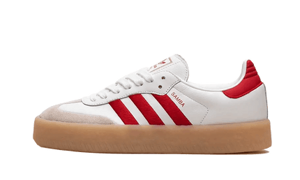 Adidas Sambae White Better Scarlet Gum - Exclufy