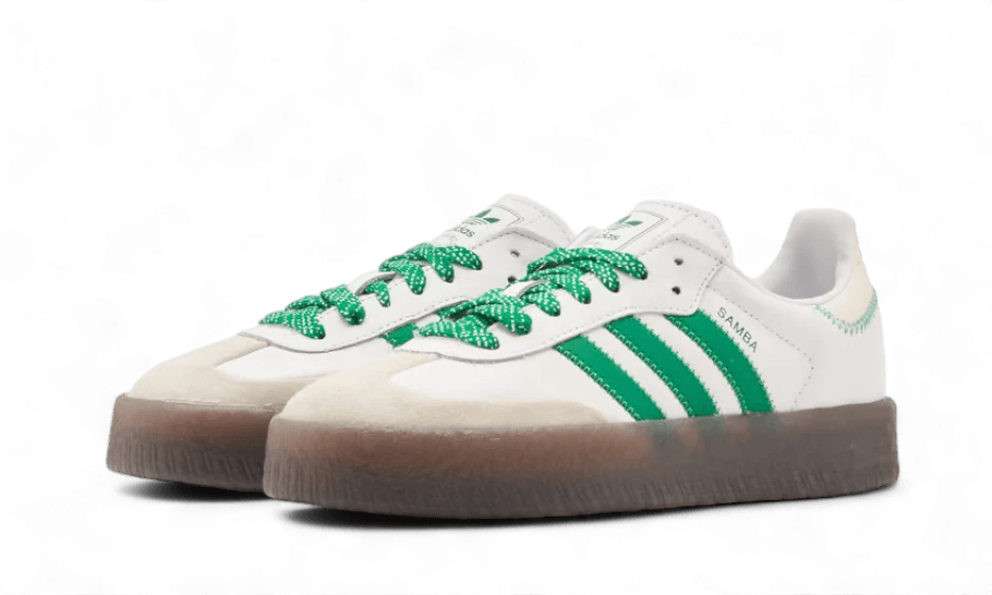 Adidas Sambae Cloud White Green - Exclufy