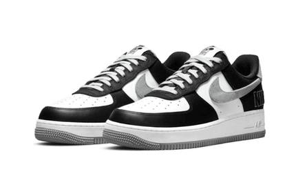 Nike Air Force 1 Low '07 LV8 EMB Black Silver - Exclufy