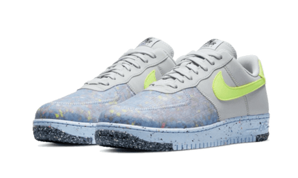 Nike Air Force 1 Low Crater Pure Platinum Barely Volt - Exclufy