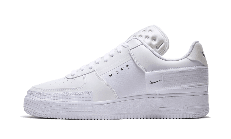 Nike Air Force 1 Low Drop Type Triple White - Exclufy