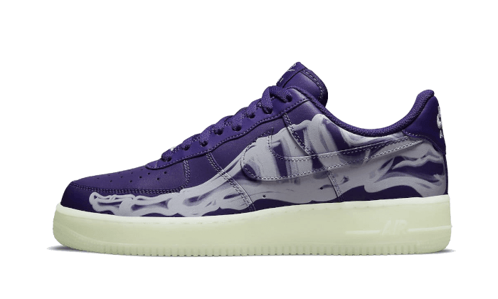 Nike Air Force 1 Low Purple Skeleton Halloween (2021) - Exclufy