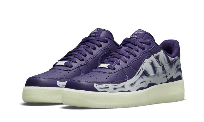 Nike Air Force 1 Low Purple Skeleton Halloween (2021) - Exclufy