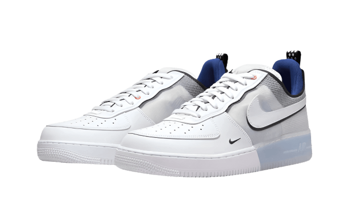 Nike Air Force 1 Low React Split White Photo Blue - Exclufy