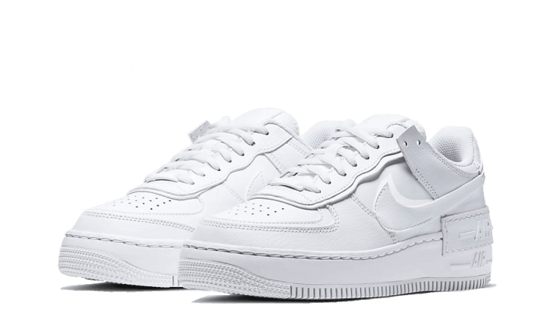 Nike Air Force 1 Shadow Triple White - Exclufy