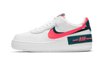 Nike Air Force 1 Shadow White Dark Teal Solar Red - Exclufy