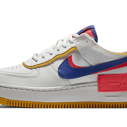 Nike Air Force 1 Shadow White Flash Crimson Astronomy Blue - Exclufy