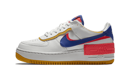 Nike Air Force 1 Shadow White Flash Crimson Astronomy Blue - Exclufy