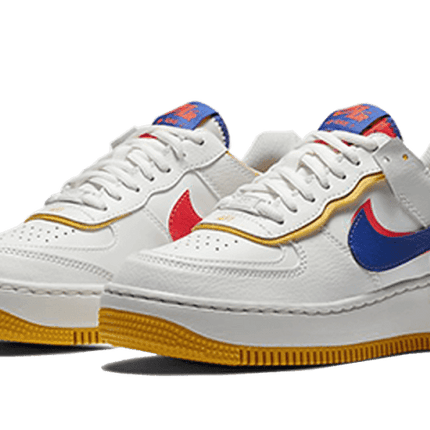 Nike Air Force 1 Shadow White Flash Crimson Astronomy Blue - Exclufy