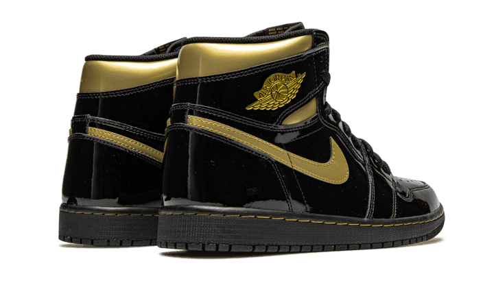 Air Jordan 1 High Black Metallic Gold - Exclufy