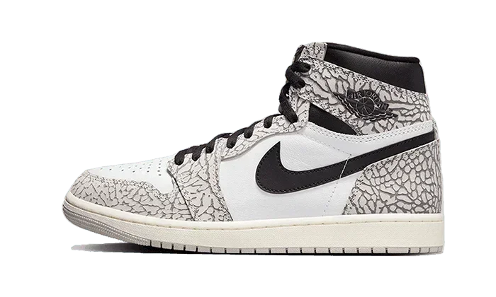 Air Jordan 1 High Retro OG White Cement - Exclufy