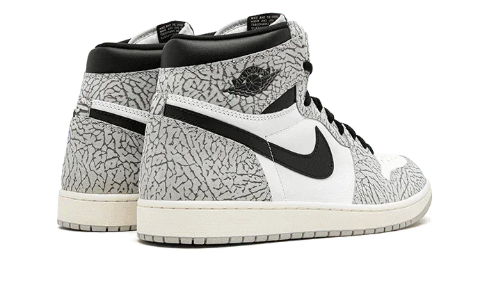 Air Jordan 1 Retro High OG White Cement - Exclufy