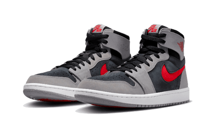 Air Jordan 1 High Zoom Air CMFT 2 Black Fire Red Cement - Exclufy